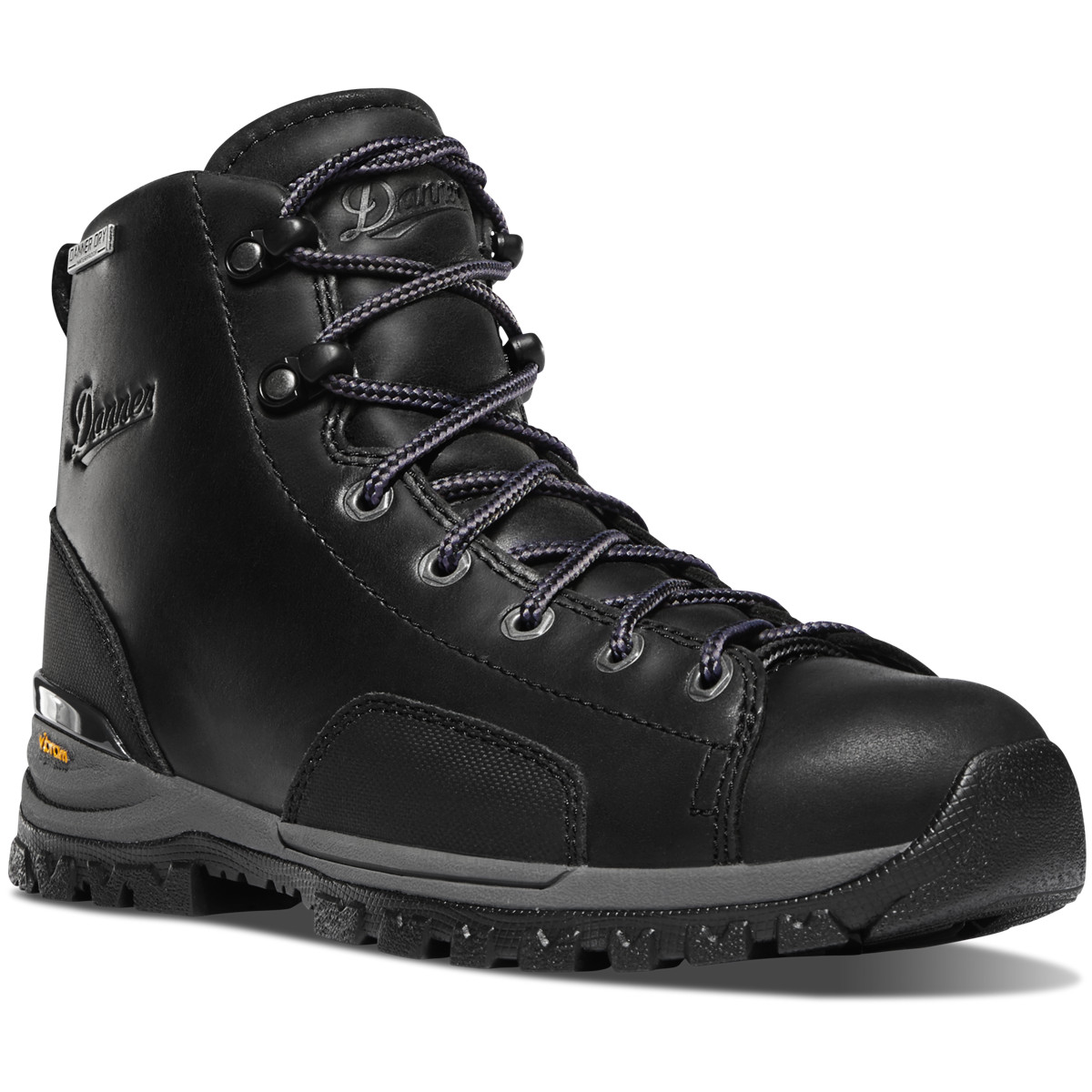 Danner Womens Stronghold Work Boots Black - UAR087563